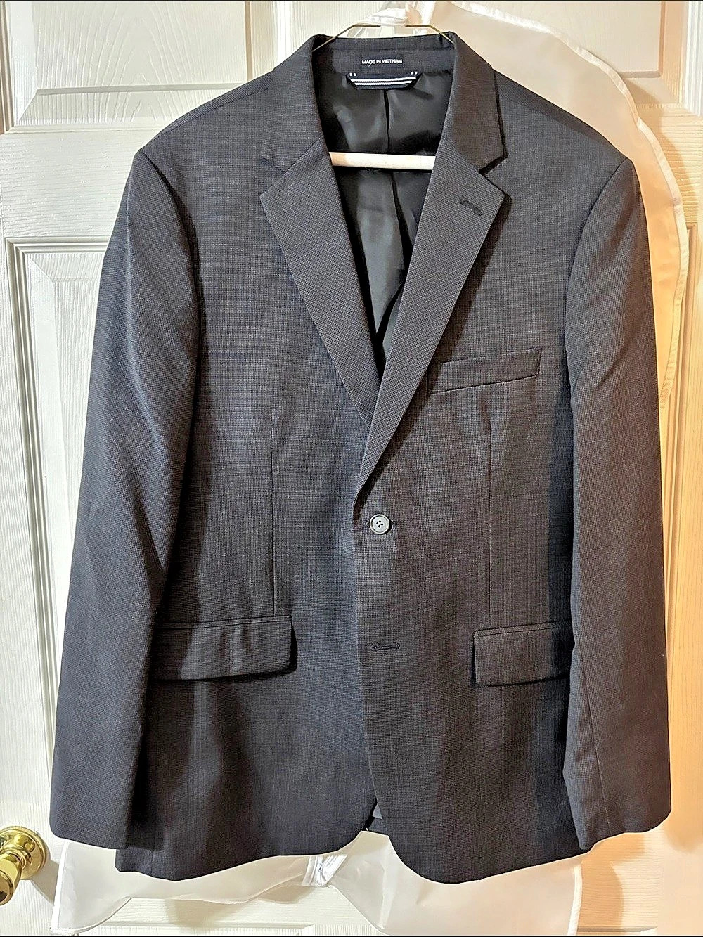 Nautica Men's Gray Wool Blend Blazer Size 40R Like New